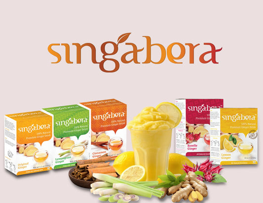 How to Make a Refreshing Ginger Slushie with Singabera Ginger Drink