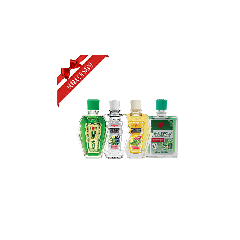 Eagle Brand Aromatic Oils 4 Piece Set ($33 Value)