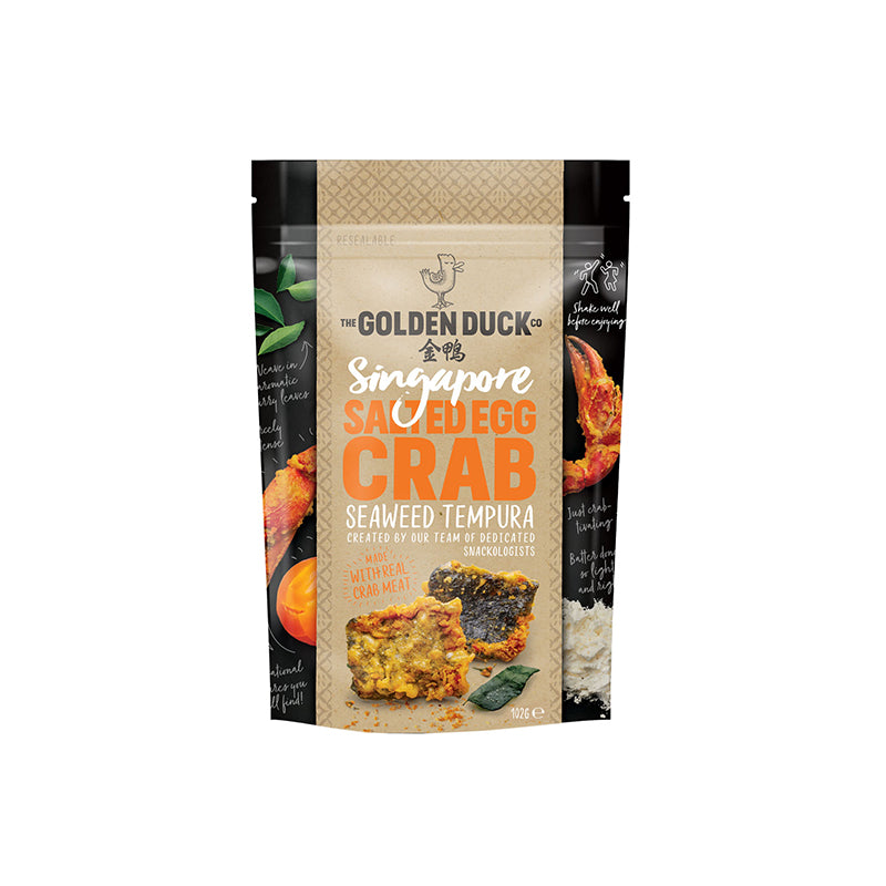 The Golden Duck Salted Egg Crab Seaweed Tempura 102 gr