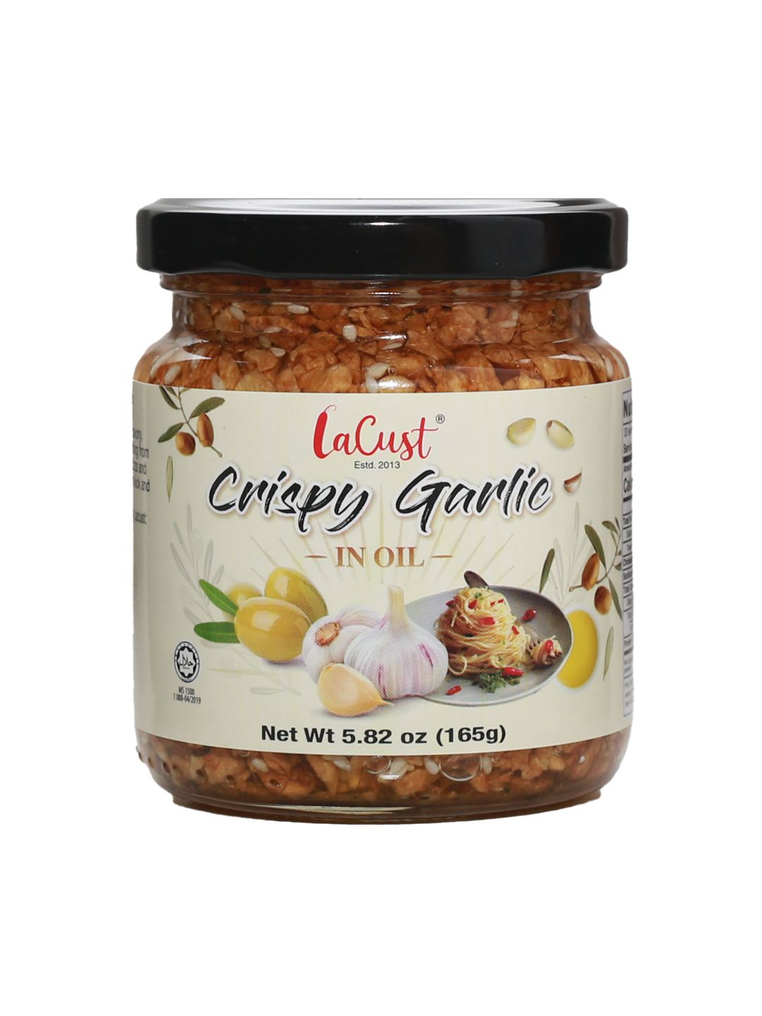 LaCust Crispy Garlic in Oil 5.82 oz