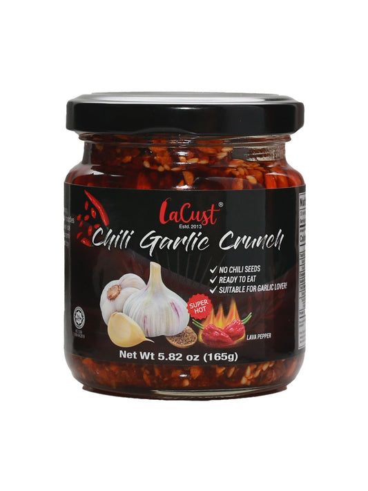 LaCust Chili Garlic Crunch 5.82 oz