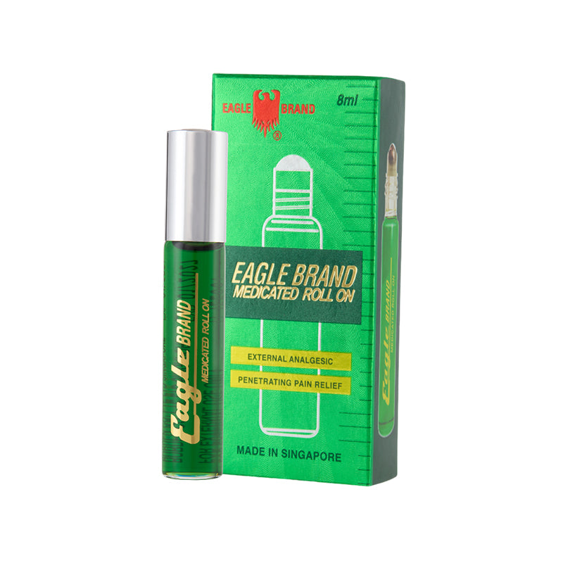 Eagle Brand Green Medicated Oil Roll On 8ml