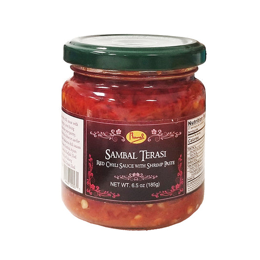 Runel Sambal Terasi - Red Chili Sauce with Shrimp Paste 6.5 oz (185gr)