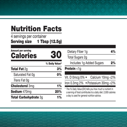 Nutrition Facts of Singapore Chicken Curry. 